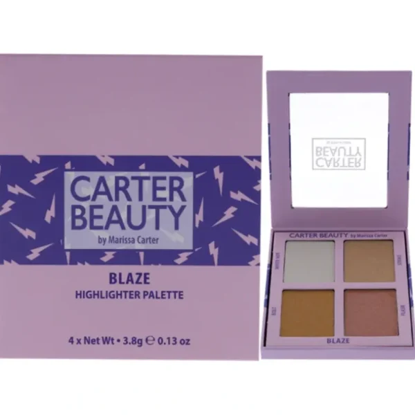 Clearance Carter Beauty Highlighter Palette - Blaze by Carter Beauty for Women - 0.52 oz Highlighter - GlowEssence Care - Embrace the Essence of Radiance with Premium Skincare Solutions