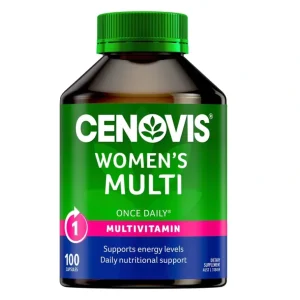 Cheap Cenovis [Authorized Sales Agent] Cenovis Once Daily Women's Multi - 100 Capsules 100pcs/box - GlowEssence Care - Embrace the Essence of Radiance with Premium Skincare Solutions
