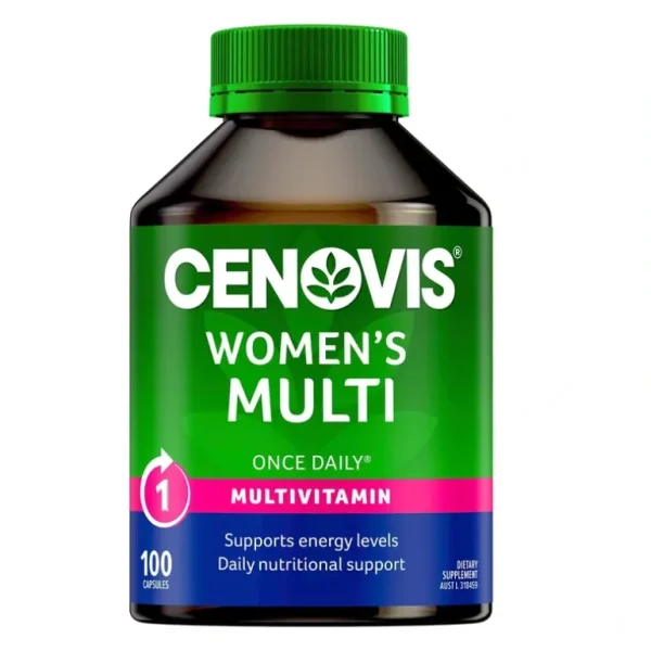 Cheap Cenovis [Authorized Sales Agent] Cenovis Once Daily Women's Multi - 100 Capsules 100pcs/box - GlowEssence Care - Embrace the Essence of Radiance with Premium Skincare Solutions