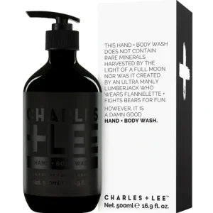 Wash*Charles + Lee Hand & Body Wash 500ml - GlowEssence Care - Embrace the Essence of Radiance with Premium Skincare Solutions