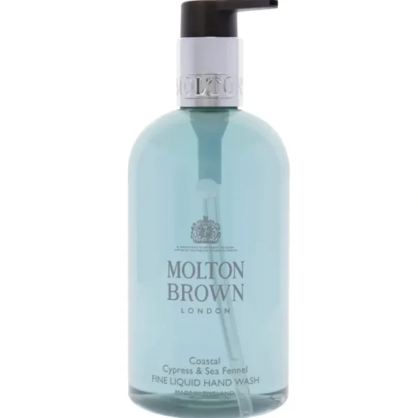 Best Sale Coastal Cypress and Sea Fennel Hand Wash by Molton Brown for Men - 10 oz Hand Wash - GlowEssence Care - Embrace the Essence of Radiance with Premium Skincare Solutions