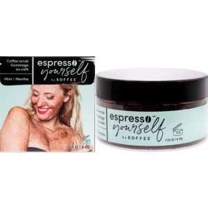 Beauty*Coffee Scrub - Mint by Koffee Beauty for Unisex - 4 oz Scrub - GlowEssence Care - Embrace the Essence of Radiance with Premium Skincare Solutions