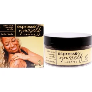 Store Coffee Scrub - Vanilla by Koffee Beauty for Unisex - 4 oz Scrub - GlowEssence Care - Embrace the Essence of Radiance with Premium Skincare Solutions