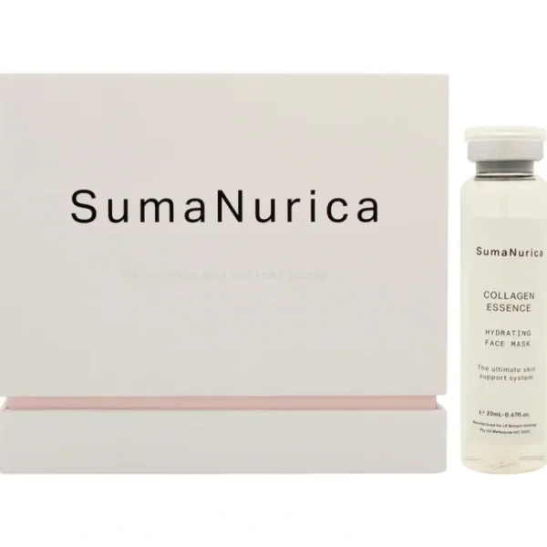 New Collagen Essence Hydrating Face Mask by SumaNurica for Women - 6 x 0.67 oz Mask - GlowEssence Care - Embrace the Essence of Radiance with Premium Skincare Solutions