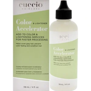 Fashion Color and Lightener Accelerator by Cuccio Haircare for Unisex - 4 oz Lightener - GlowEssence Care - Embrace the Essence of Radiance with Premium Skincare Solutions