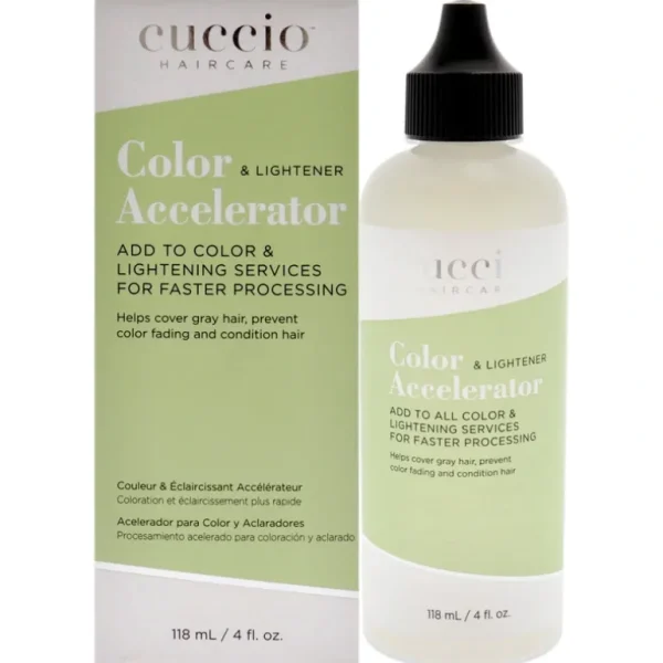Fashion Color and Lightener Accelerator by Cuccio Haircare for Unisex - 4 oz Lightener - GlowEssence Care - Embrace the Essence of Radiance with Premium Skincare Solutions