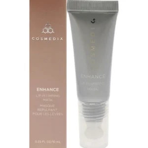 Outlet CosMedix Enhance Lip-Plumping Mask by Cosmedix for Unisex - 0.33 oz Mask - GlowEssence Care - Embrace the Essence of Radiance with Premium Skincare Solutions