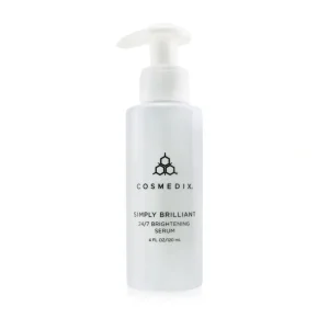 Outlet CosMedix Simply Brilliant 24/7 Brightening Serum - Salon Size 120ml/4oz - GlowEssence Care - Embrace the Essence of Radiance with Premium Skincare Solutions