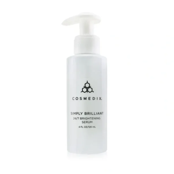 Outlet CosMedix Simply Brilliant 24/7 Brightening Serum - Salon Size 120ml/4oz - GlowEssence Care - Embrace the Essence of Radiance with Premium Skincare Solutions