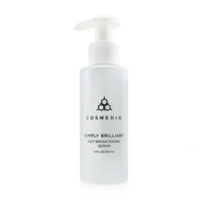 Complexion-care*CosMedix Simply Brilliant 24/7 Brightening Serum - Salon Size 120ml/4oz - GlowEssence Care - Embrace the Essence of Radiance with Premium Skincare Solutions