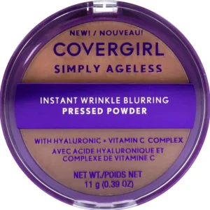 Cheap Covergirl Simply Ageless Instant Wrinkle Blurring Pressed Powder - 265 Tawny by CoverGirl for Women - 0.39 oz Powder - GlowEssence Care - Embrace the Essence of Radiance with Premium Skincare Solutions