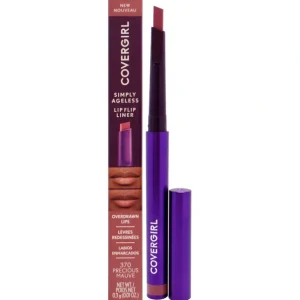 Outlet Covergirl Simply Ageless Lip Flip Liner - 370 Precious Mauve by CoverGirl for Women - 0.01 oz Lip Liner - GlowEssence Care - Embrace the Essence of Radiance with Premium Skincare Solutions