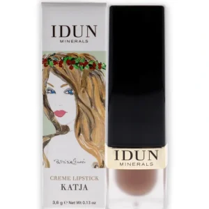 Best Sale Creme Lipstick - 207 Katja by Idun Minerals for Women - 0.13 oz Lipstick - GlowEssence Care - Embrace the Essence of Radiance with Premium Skincare Solutions