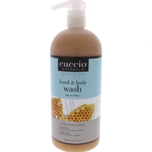 Best Sale Cuccio Hand and Body Wash - Milk and Honey by Cuccio for Women - 32 oz Body Wash - GlowEssence Care - Embrace the Essence of Radiance with Premium Skincare Solutions
