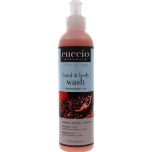 Wash*Cuccio Hand and Body Wash - Pomegranate and Fig by Cuccio for Women - 8 oz Body Wash - GlowEssence Care - Embrace the Essence of Radiance with Premium Skincare Solutions