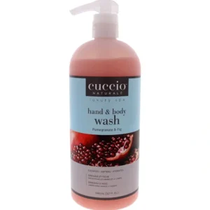 Wash*Cuccio Hand and Body Wash - Pomegranate and Fig by Cuccio for Women - 32 oz Body Wash - GlowEssence Care - Embrace the Essence of Radiance with Premium Skincare Solutions
