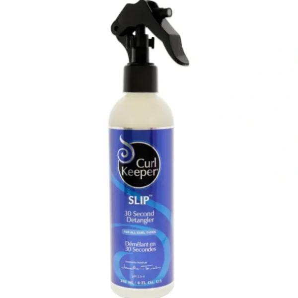 Outlet Curl Keeper Slip 30 Second Detangler by Curl Keeper for Unisex - 8 oz Detangler - GlowEssence Care - Embrace the Essence of Radiance with Premium Skincare Solutions