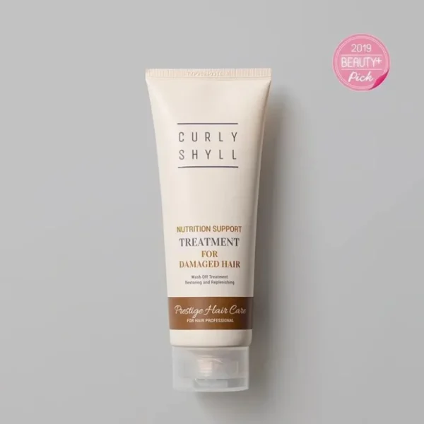 Wash*Curly Shyll (Best Seller) Nutrition Support Treatment For Damaged Hair (Wash Off Treatment) 250ml - GlowEssence Care - Embrace the Essence of Radiance with Premium Skincare Solutions