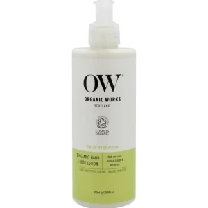 Best Daily Hydration Hand and Body Lotion - Bergamot by Organic Works for Unisex - 10.14 oz Body Lotion - GlowEssence Care - Embrace the Essence of Radiance with Premium Skincare Solutions
