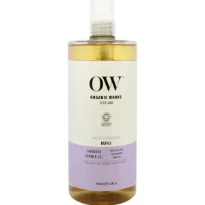 Wash*Daily Hydration Shower Gel - Lavender by Organic Works for Women - 33.8 oz Shower Gel (Refill) - GlowEssence Care - Embrace the Essence of Radiance with Premium Skincare Solutions