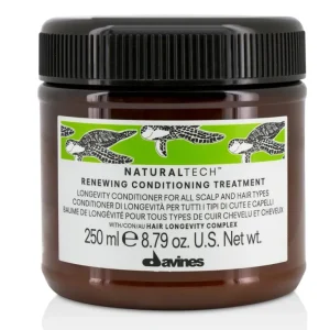 Online Davines Natural Tech Renewing Conditioning Treatment (For All Scalp and Hair Types) 250ml/8.79oz - GlowEssence Care - Embrace the Essence of Radiance with Premium Skincare Solutions