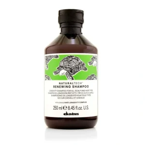 Beauty*Davines Natural Tech Renewing Shampoo (For All Scalp and Hair Types) 250ml/8.45oz - GlowEssence Care - Embrace the Essence of Radiance with Premium Skincare Solutions