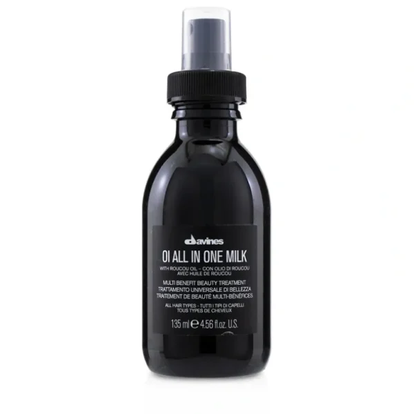 Store Davines OI All In One Milk (Multi Benefit Beauty Treatment - All Hair Types) 135ml/4.56oz - GlowEssence Care - Embrace the Essence of Radiance with Premium Skincare Solutions