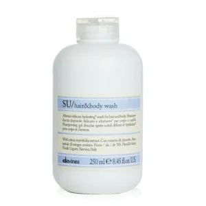 Wash*Davines SU Hair & Body Wash 250ml/8.45oz - GlowEssence Care - Embrace the Essence of Radiance with Premium Skincare Solutions