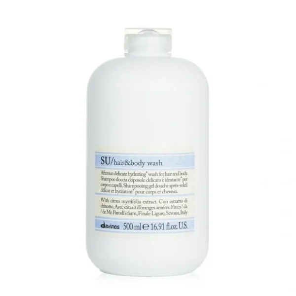 Wash*Davines SU Hair & Body Wash (Salon Size) 500ml/16.91oz - GlowEssence Care - Embrace the Essence of Radiance with Premium Skincare Solutions