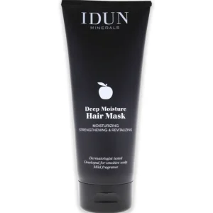 Flash Sale Deep Moisture Hair Mask by Idun Minerals for Unisex - 6.76 oz Masque - GlowEssence Care - Embrace the Essence of Radiance with Premium Skincare Solutions