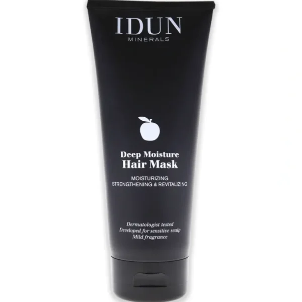 Flash Sale Deep Moisture Hair Mask by Idun Minerals for Unisex - 6.76 oz Masque - GlowEssence Care - Embrace the Essence of Radiance with Premium Skincare Solutions