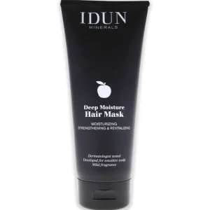 Hair-care*Deep Moisture Hair Mask by Idun Minerals for Unisex - 6.76 oz Masque - GlowEssence Care - Embrace the Essence of Radiance with Premium Skincare Solutions