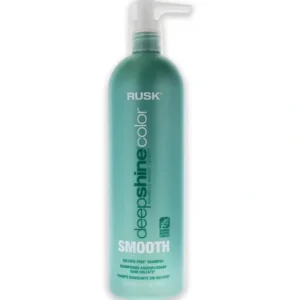 Online Deepshine Color Smooth Sulfate-Free Shampoo by Rusk for Unisex - 25 oz Shampoo - GlowEssence Care - Embrace the Essence of Radiance with Premium Skincare Solutions