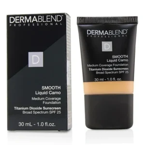 Store Dermablend Smooth Liquid Camo Foundation SPF 25 (Medium Coverage) - Bisque (30W) 30ml/1oz - GlowEssence Care - Embrace the Essence of Radiance with Premium Skincare Solutions