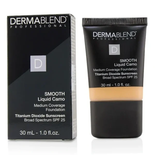 Store Dermablend Smooth Liquid Camo Foundation SPF 25 (Medium Coverage) - Bisque (30W) 30ml/1oz - GlowEssence Care - Embrace the Essence of Radiance with Premium Skincare Solutions