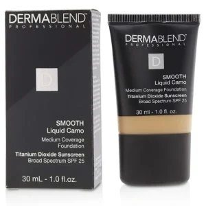 Best Dermablend Smooth Liquid Camo Foundation SPF 25 (Medium Coverage) - Chestnut (40N) 30ml/1oz - GlowEssence Care - Embrace the Essence of Radiance with Premium Skincare Solutions