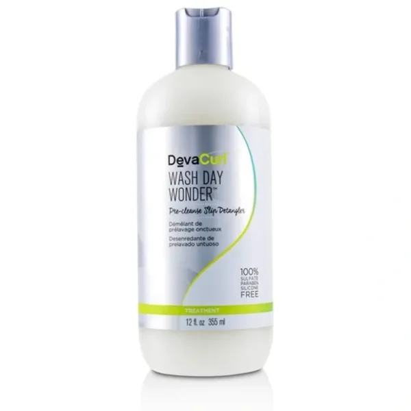 Wash*DevaCurl Wash Day Wonder (Pre-Cleanse Slip Detangler - For All Curl Types) 355ml/12oz - GlowEssence Care - Embrace the Essence of Radiance with Premium Skincare Solutions