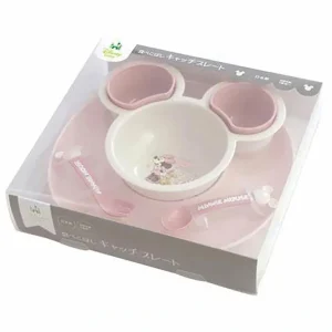 Best Sale Disney baby Disney Spilled Catch Plate Ecru Series Minnie Mouse Fixed Size - GlowEssence Care - Embrace the Essence of Radiance with Premium Skincare Solutions