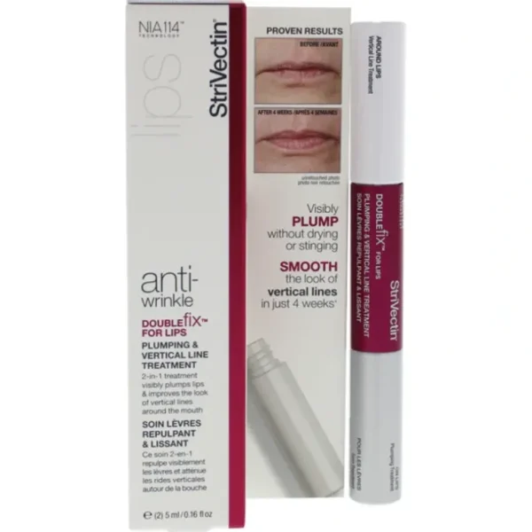 Shop DoubleFix For Lips Treatment by Strivectin for Unisex - 0.16 oz Treatment - GlowEssence Care - Embrace the Essence of Radiance with Premium Skincare Solutions
