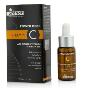 Outlet Dr. Brandt Power Dose Vitamin C Age Fighter Vitamin For Skin 16.3ml/0.55oz - GlowEssence Care - Embrace the Essence of Radiance with Premium Skincare Solutions
