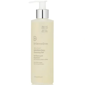 Best Dr Dennis Gross Alpha Beta AHA/BHA Daily Cleansing Gel 225ml/7.5oz - GlowEssence Care - Embrace the Essence of Radiance with Premium Skincare Solutions