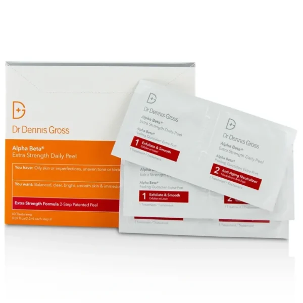 New Dr Dennis Gross Alpha Beta Extra Strength Daily Peel 60 Treatments - GlowEssence Care - Embrace the Essence of Radiance with Premium Skincare Solutions
