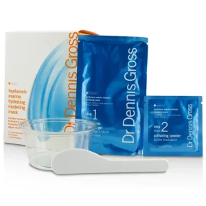 Clearance Dr Dennis Gross Hyaluronic Marine Hydrating Modeling Mask 4 Treatments - GlowEssence Care - Embrace the Essence of Radiance with Premium Skincare Solutions