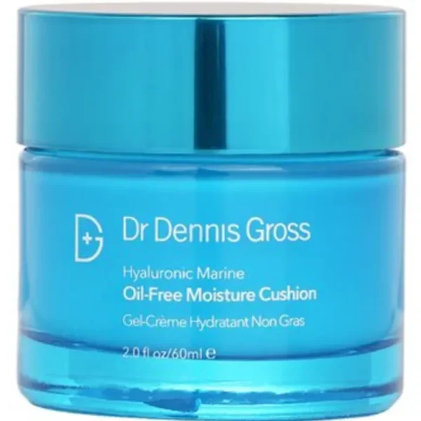 Online Dr Dennis Gross Hyaluronic Marine Oil Free Moisture Cushion 60ml/2oz - GlowEssence Care - Embrace the Essence of Radiance with Premium Skincare Solutions