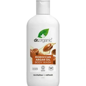 Wash*Dr Organic Body Wash Moroccan Argan Oil 250ml - GlowEssence Care - Embrace the Essence of Radiance with Premium Skincare Solutions