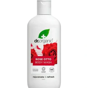 Wash*Dr Organic Body Wash Rose Otto 250ml - GlowEssence Care - Embrace the Essence of Radiance with Premium Skincare Solutions