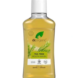 Discount Dr Organic Mouthwash Tea Tree 500ml - GlowEssence Care - Embrace the Essence of Radiance with Premium Skincare Solutions