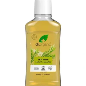 Wash*Dr Organic Mouthwash Tea Tree 500ml - GlowEssence Care - Embrace the Essence of Radiance with Premium Skincare Solutions