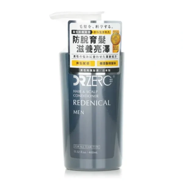 Cheap DR ZERO Redenical Hair & Scalp Conditioner (For Men) 400ml/13.52oz - GlowEssence Care - Embrace the Essence of Radiance with Premium Skincare Solutions