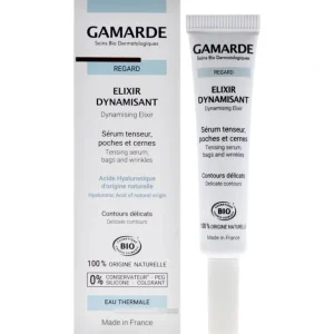 Flash Sale Dynamising Elixir Tensing Serum by Gamarde for Women - 0.33 oz Serum - GlowEssence Care - Embrace the Essence of Radiance with Premium Skincare Solutions